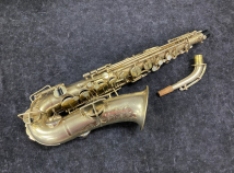 Original Gold Plated Buescher True Tone Alto Sax with New White Roo Pads - Serial # 109856